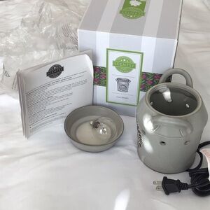 Scentsy Stone Gray Electric Wax Warmer